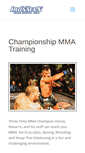 Mobile Screenshot of ironmanmma.com